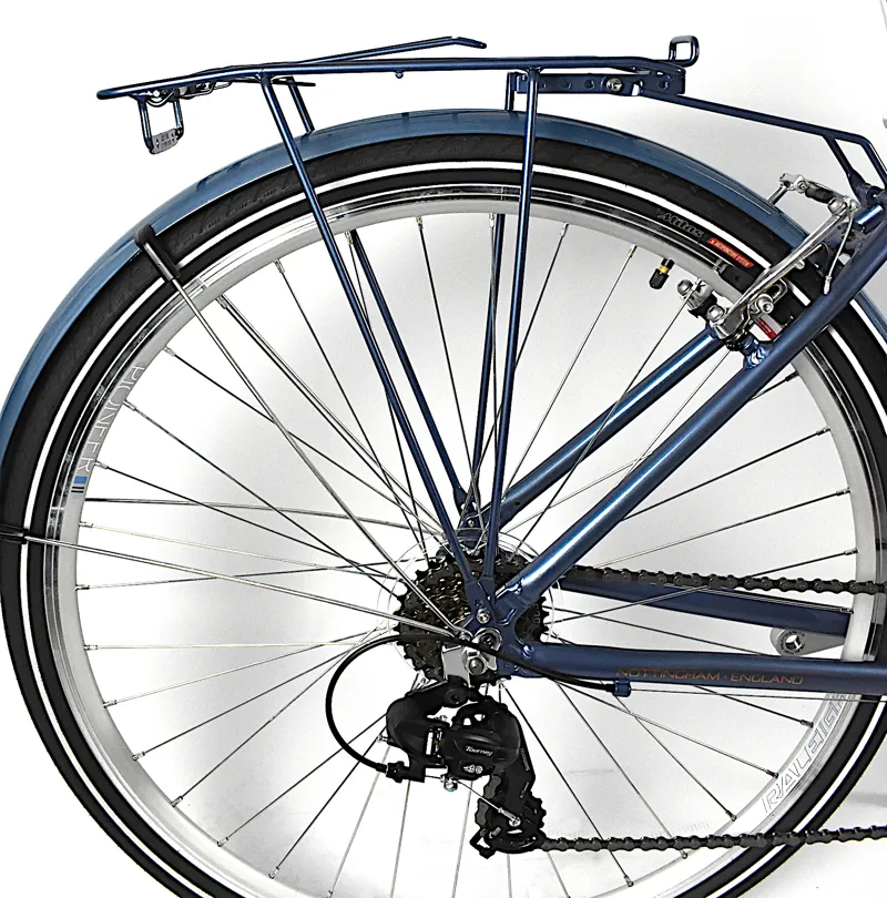 Nearly New 2018 Raleigh Pioneer Womens Hybrid Bike 18 Inch Blue-3