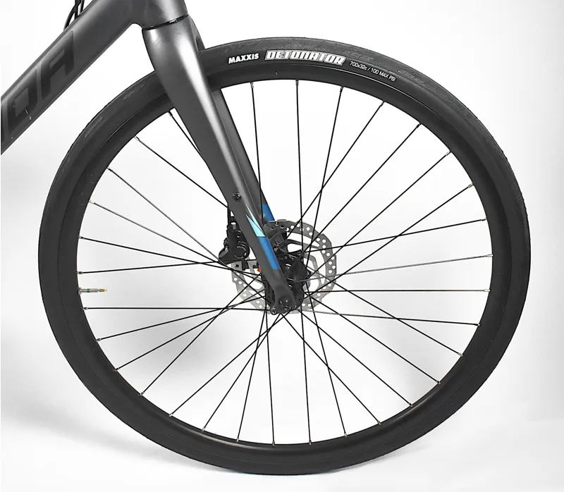 Nearly New 2020 Merida Speeder 500 Hybrid Bike XL Matt Anthracite-4