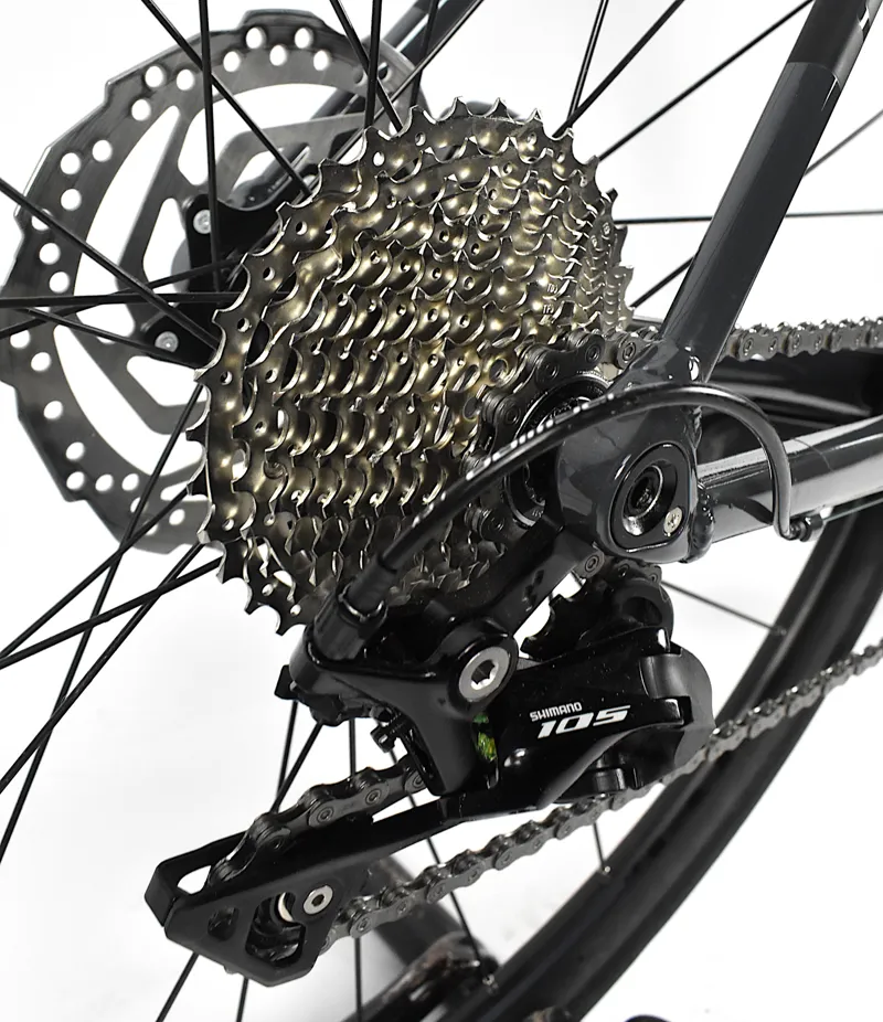 Nearly New 2022 Cube Attain SL Road Bike 60cm Grey/Black-4