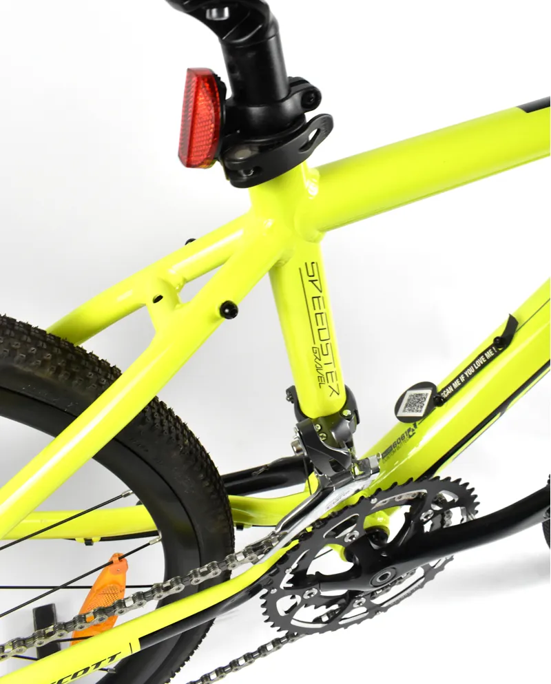 Nearly New 2019 Scott Gravel 24 inch Road Bike Green-2