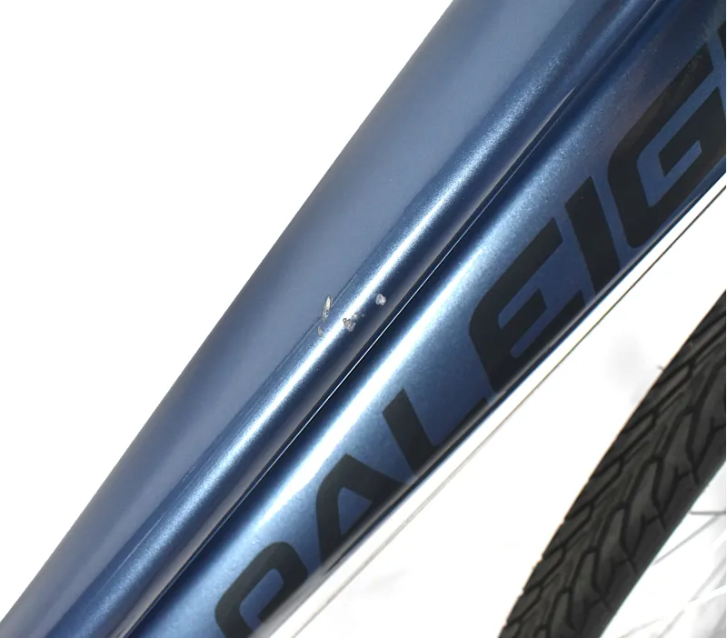 Nearly New 2018 Raleigh Pioneer Womens Hybrid Bike 18 Inch Blue-1