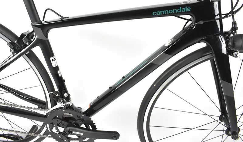 Nearly New 2020 Cannondale Supersix Evo Carbon 105 Womens Road Bike 44cm Black-2