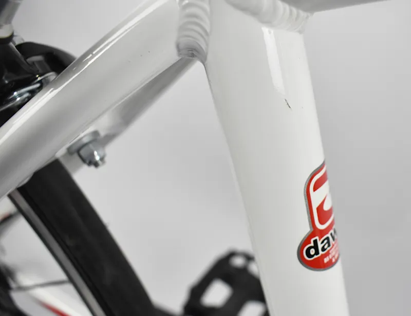 Nearly New 2014 Dawes Sprint Kids Road Bike 24w 14 inch White-1