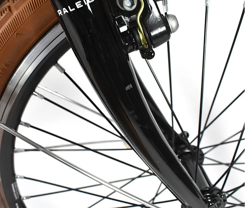 Nearly New 2021 Raleigh Stowaway 20w Folding Bike Blue-5