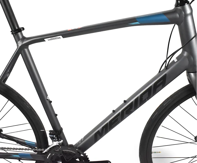 Nearly New 2020 Merida Speeder 500 Hybrid Bike XL Matt Anthracite-7