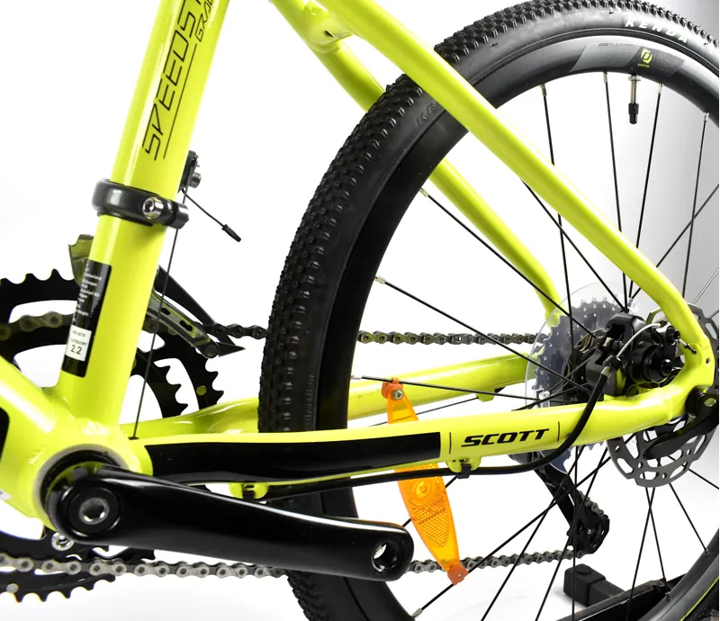 Nearly New 2019 Scott Gravel 24 inch Road Bike Green-4