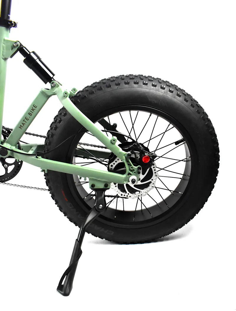 Nearly New 2022 Mate X 250w 50M Electric Folding Bike - Dusty Army-5