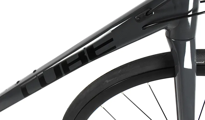 Nearly New 2022 Cube Attain SL Road Bike 60cm Grey/Black-5