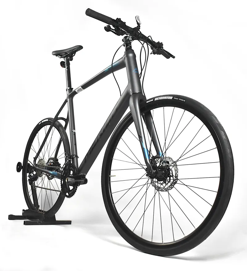 Nearly New 2020 Merida Speeder 500 Hybrid Bike XL Matt Anthracite-12