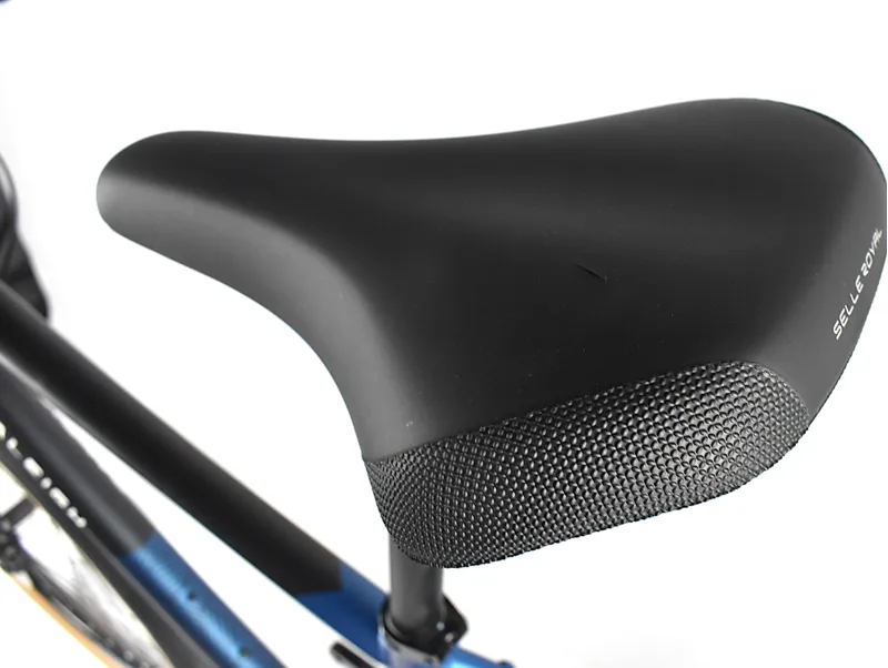 Nearly New 2021 Raleigh Strada City 650b Hybrid Bike Medium Black/Blue-2