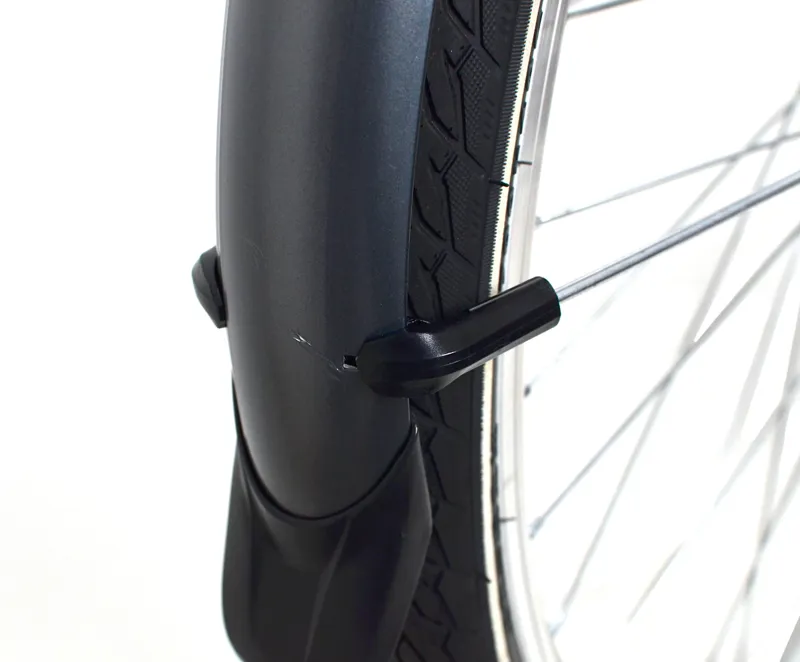 Nearly New Raleigh Pioneer Tour 700 2023 Hybrid Bike - 17 inch - Blue/Grey-1