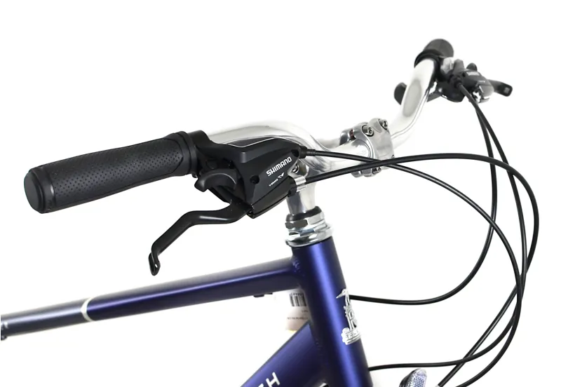 Nearly New Raleigh Pioneer Tour 700 2023 Hybrid Bike - 17 inch - Blue/Grey-2