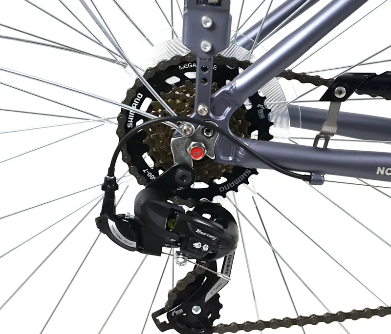 Nearly New Raleigh Pioneer Tour 700 2023 Hybrid Bike - 17 inch - Blue/Grey-4