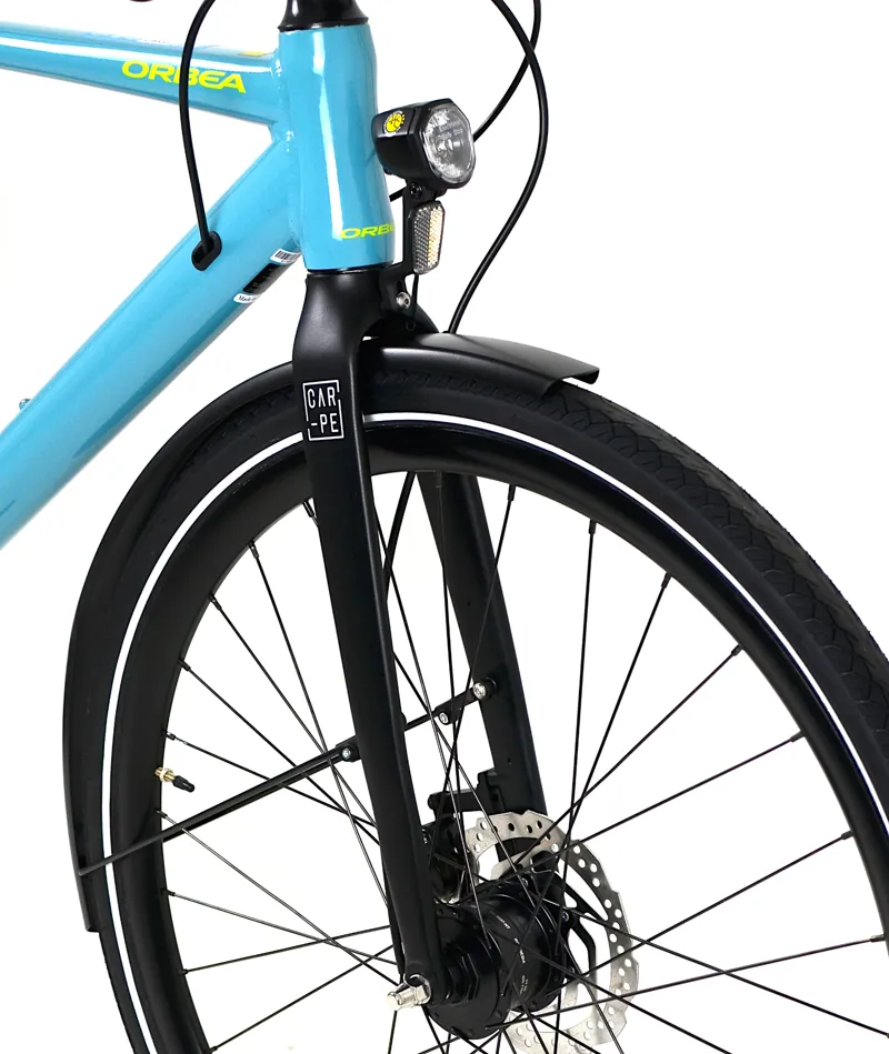 Nearly New Orbea Carpe 15 2023 Hybrid Bike - Small - Blue/Black-9