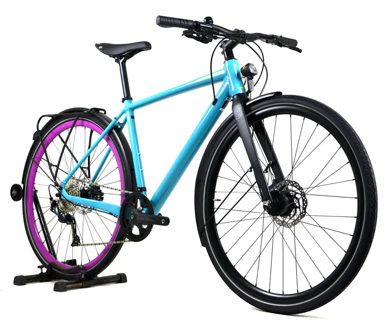Nearly New Orbea Carpe 15 2023 Hybrid Bike - Small - Blue/Black-11