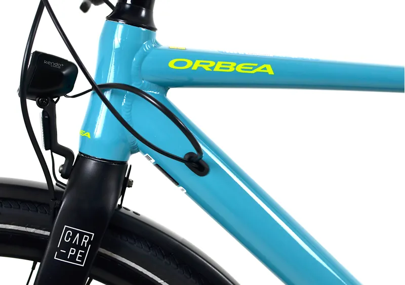 Nearly New Orbea Carpe 15 2023 Hybrid Bike - Small - Blue/Black-5