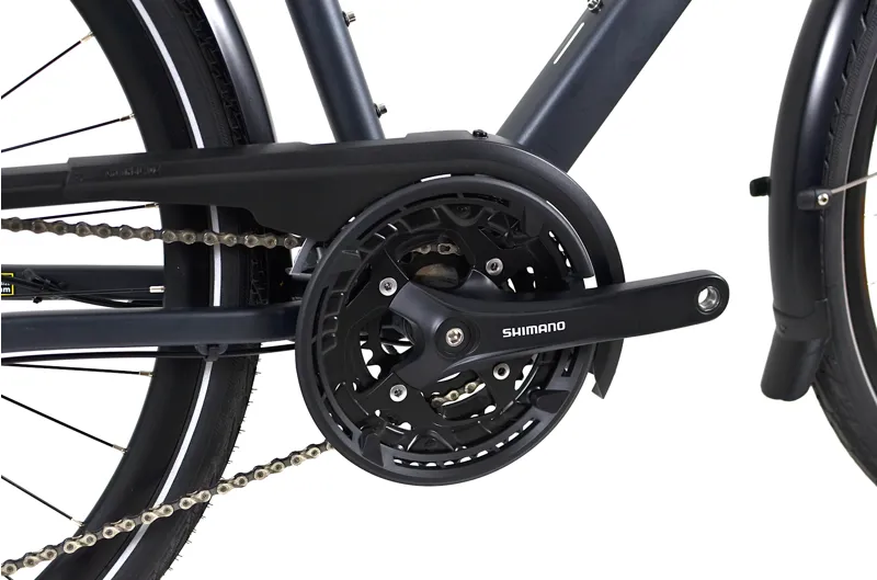 Ex Demo Bergamont Horizon 6 2022 Men's Hybrid Bike - 56 cm - Anthracite-8