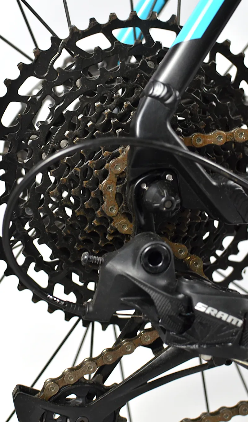 Ex Demo 2021 Cube Analog RS 29er Hardtail Mountain Bike 21 inch Black/Petrol-8