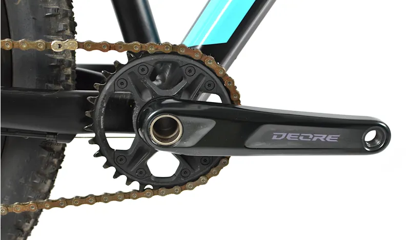 Ex Demo 2021 Cube Analog RS 29er Hardtail Mountain Bike 21 inch Black/Petrol-7