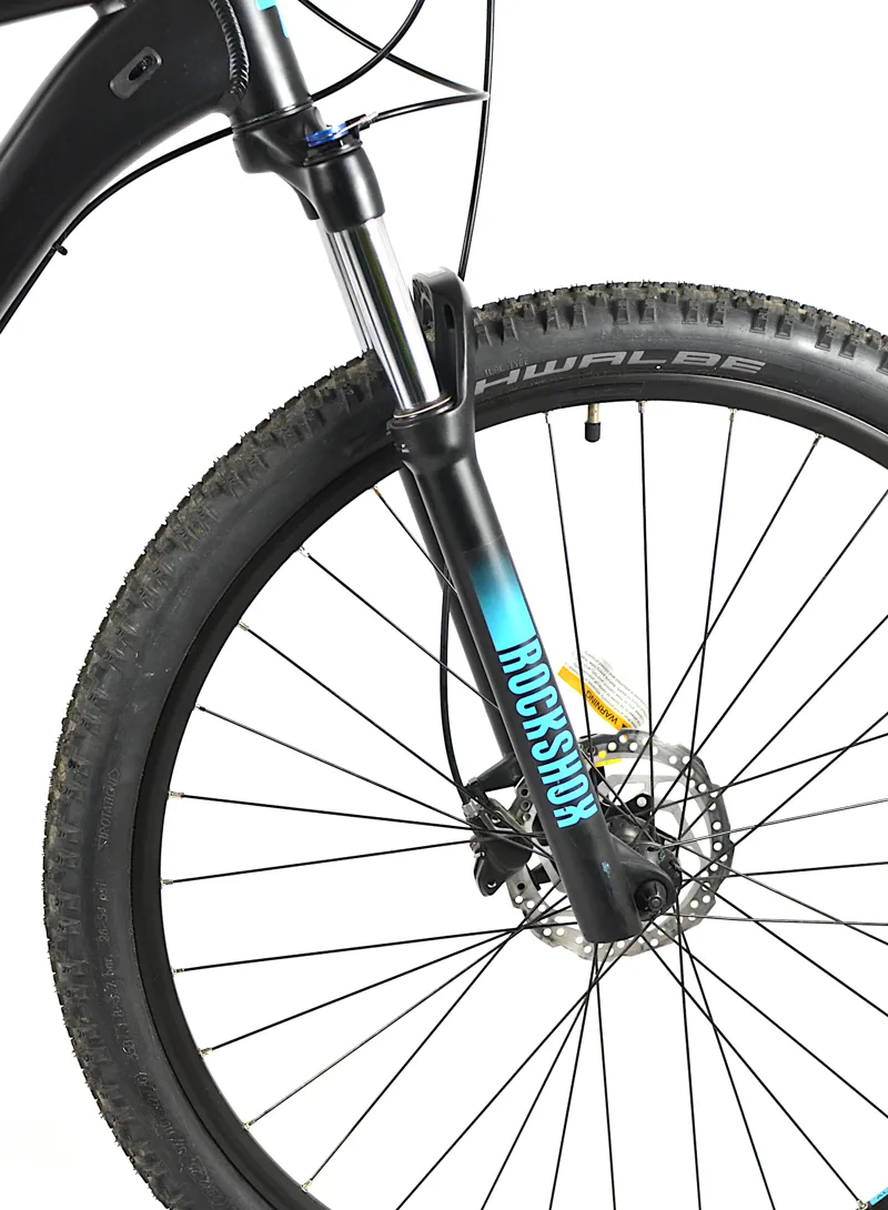 Ex Demo 2021 Cube Analog RS 29er Hardtail Mountain Bike 21 inch Black/Petrol-9