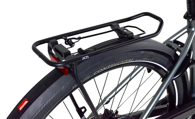 Nearly New Cube Supreme Hybrid Pro 500 Electric Hybrid Bike - Small - Flashgrey-4