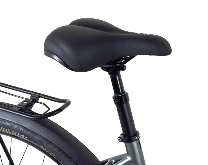 Nearly New Cube Supreme Hybrid Pro 500 Electric Hybrid Bike - Small - Flashgrey-5