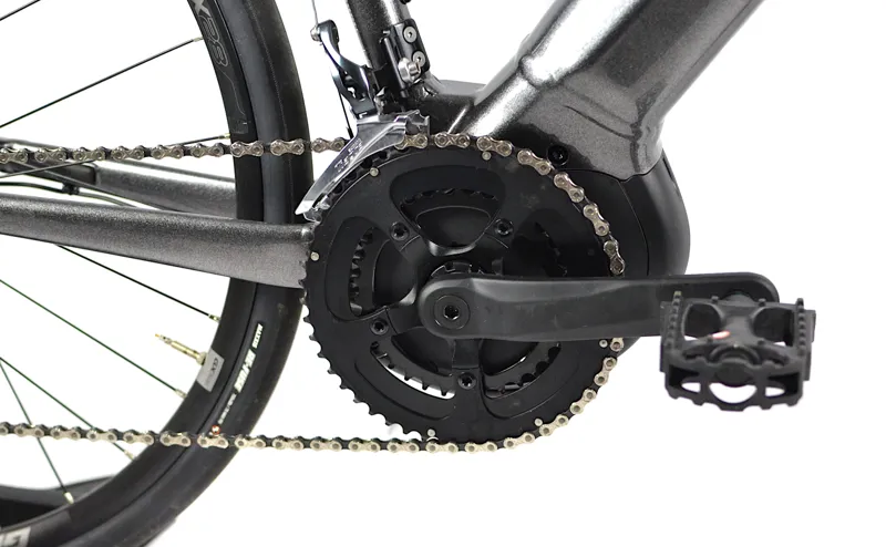 Ex Demo 2021 Giant FastRoad E+2 Pro Electric Flat Bar Road Bike - Large - Grey-9