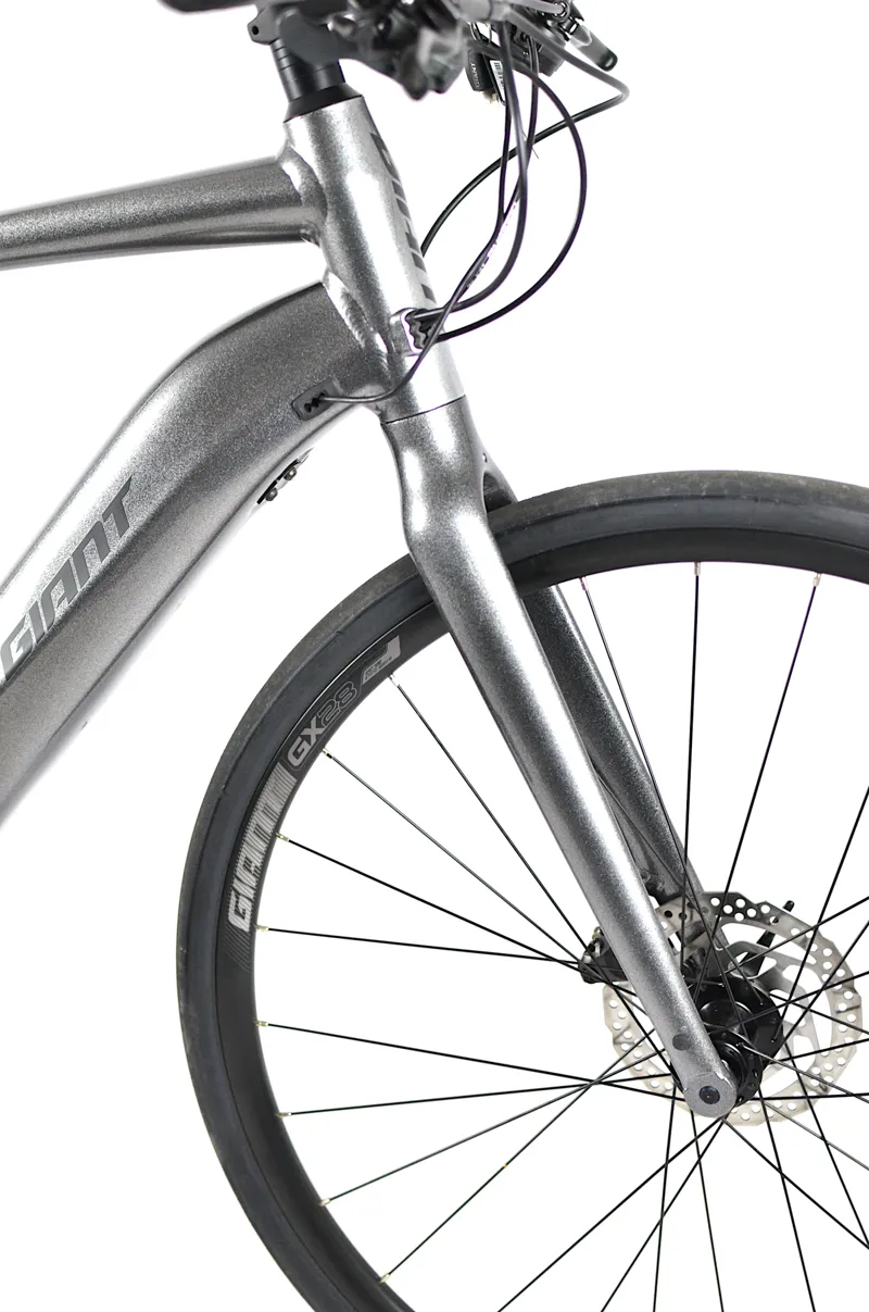 Ex Demo 2021 Giant FastRoad E+2 Pro Electric Flat Bar Road Bike - Large - Grey-10