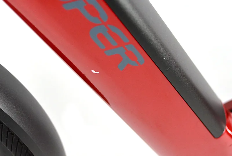 Nearly New 2021 Wisper Wayfarer H9 Hub Crossbar City Electric Bike 18 inch - Red-4