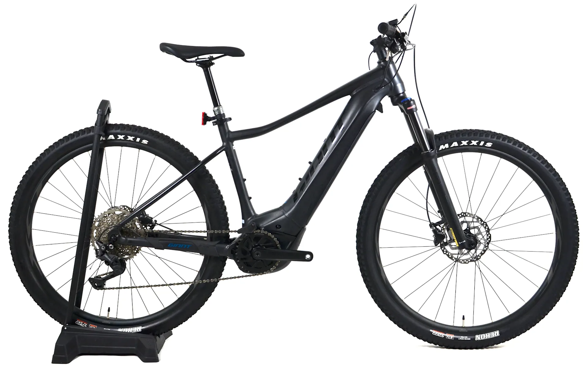 Ex Demo Giant Fathom E 2 29er 2022 Hardtail Electric Mountain Bike Medium Black