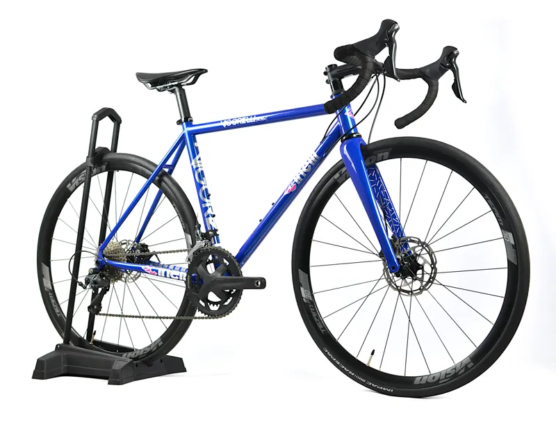 Ex Demo Cinelli Vigorelli Disc Tiagra Road Bike - Small - Blue-5