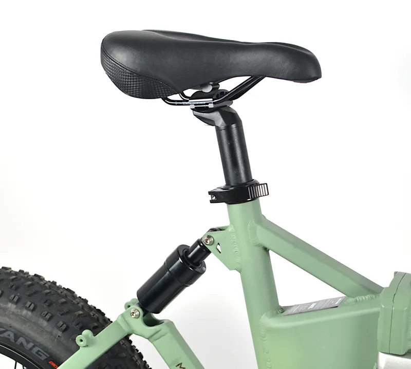 Nearly New 2022 Mate X 250w 50M Electric Folding Bike - Dusty Army-7