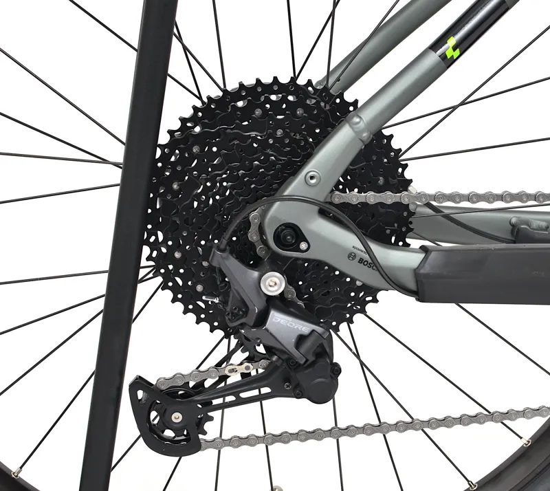 Nearly New Cube Reaction Hybrid Pro 625 29er 2023 Electric MTB - XX-Large - Grey-4