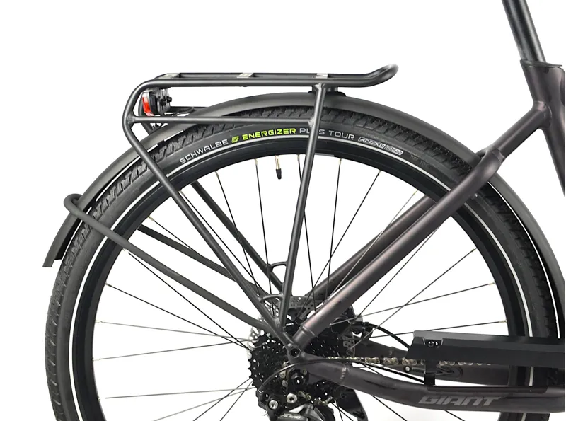 Nearly New 2022 Giant DailyTour E+ GTS Electric Hybrid Bike - Medium - Rosewood-12