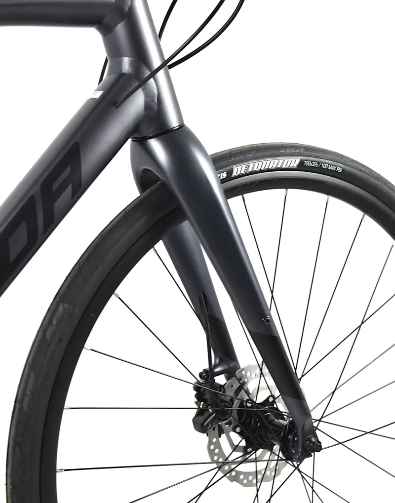 Nearly New Merida Speeder 900 Flat Bar Road Bike - S/M 52cm - Grey/Black-9