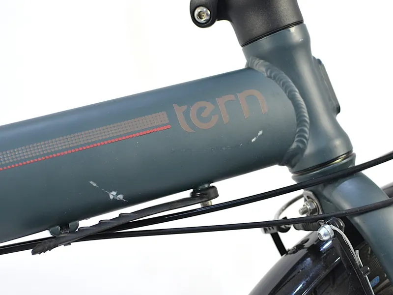 Ex Demo Tern Link D7I 20w Folding Bike - Shale/Grey/Red-2