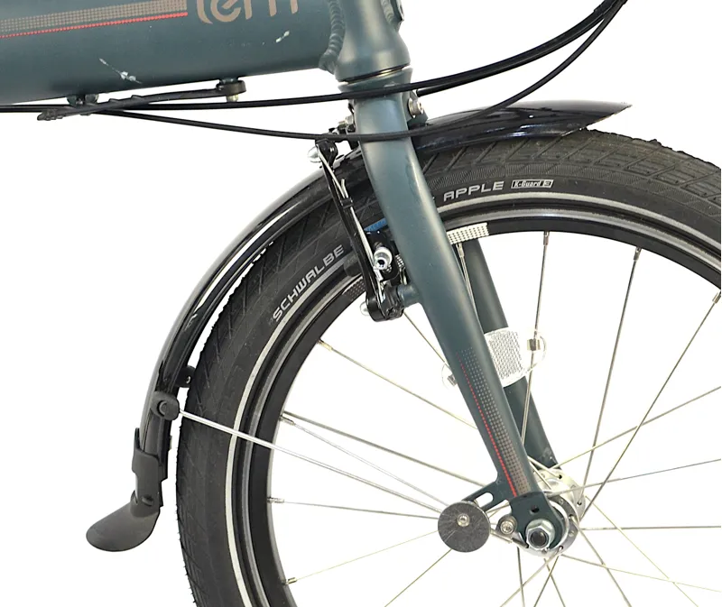 Ex Demo Tern Link D7I 20w Folding Bike - Shale/Grey/Red-12