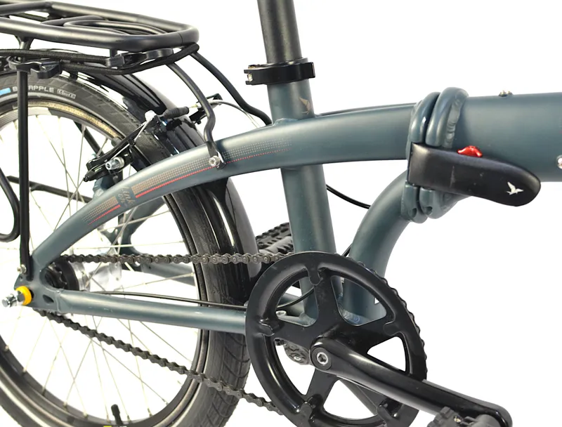 Ex Demo Tern Link D7I 20w Folding Bike - Shale/Grey/Red-8