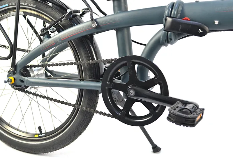 Ex Demo Tern Link D7I 20w Folding Bike - Shale/Grey/Red-11