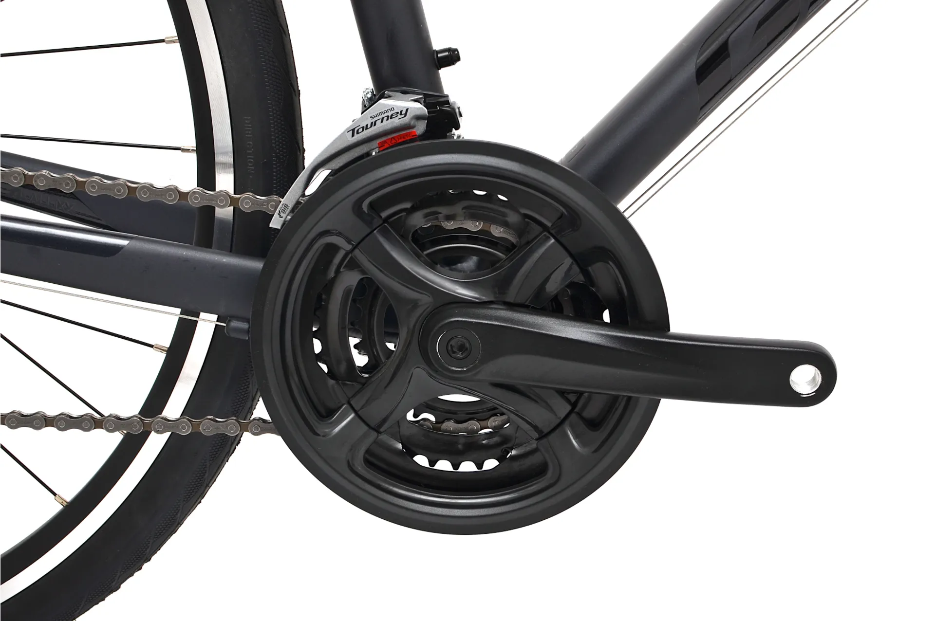 Nearly New Giant Escape 2022 Hybrid Bike Medium Metallic Black