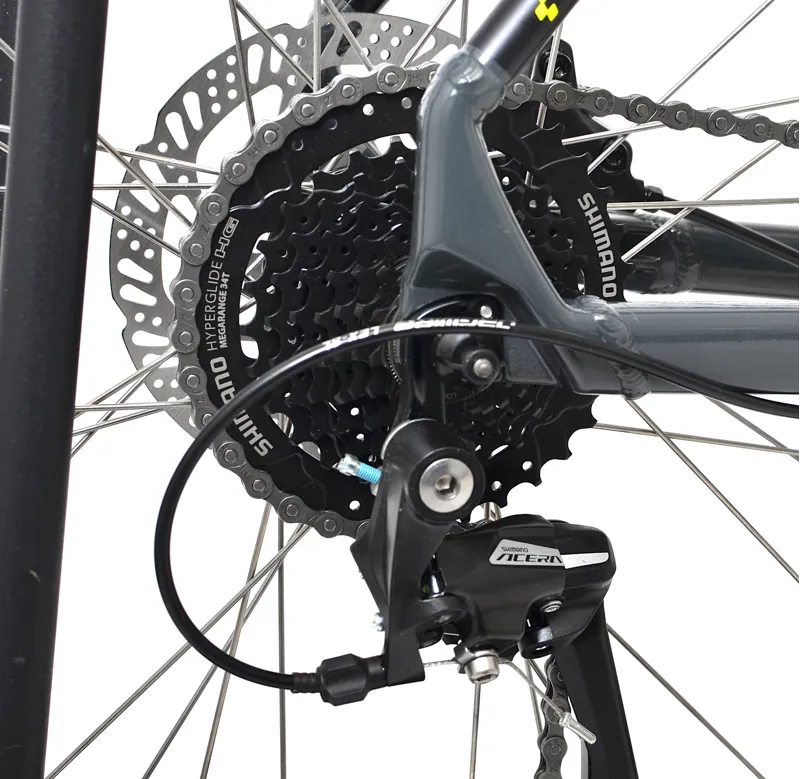 Nearly New Cube Aim Pro 29er 2023 Hardtail Mountain Bike -  X-Large - Grey/Flashyellow-2