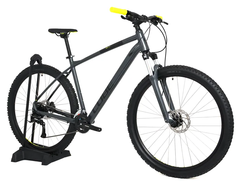 Nearly New Cube Aim Pro 29er 2023 Hardtail Mountain Bike -  X-Large - Grey/Flashyellow-6