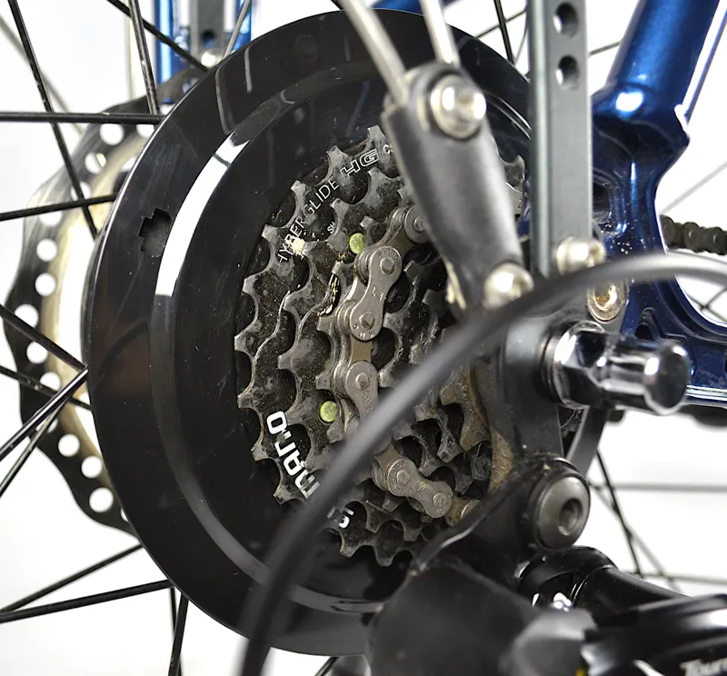 Ex Demo 2022 Raleigh Array Open Frame 700 Electric Urban Bike Medium Silver/Blue-3