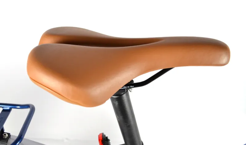 Ex Demo 2022 Raleigh Array Open Frame 700 Electric Urban Bike Medium Silver/Blue-7