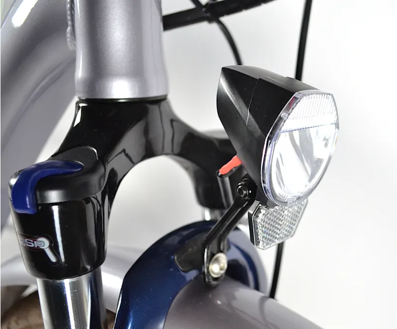 Ex Demo 2022 Raleigh Array Open Frame 700 Electric Urban Bike Medium Silver/Blue-10