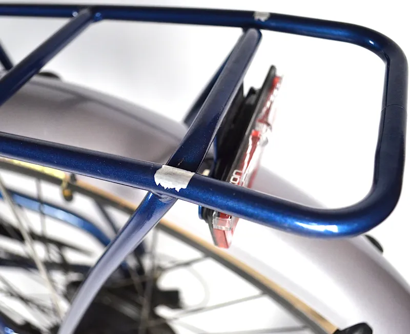 Ex Demo 2022 Raleigh Array Open Frame 700 Electric Urban Bike Medium Silver/Blue-2