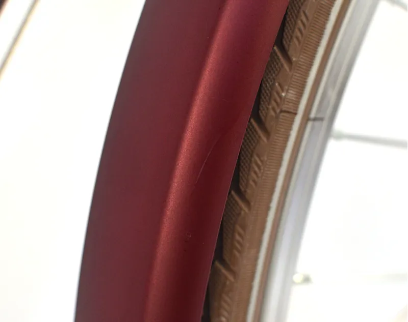 Nearly New Raleigh Pioneer Grand Tour 700c 2023 Women's Hybrid Bike - 15 inch - Burgundy-1