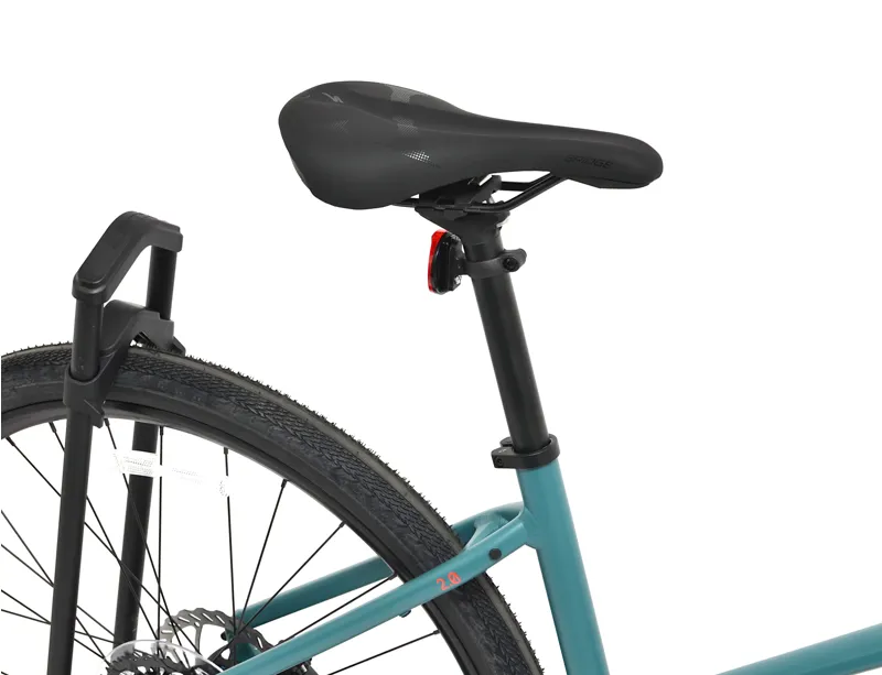 Nearly New Specialized Sirrus X 2.0 Step-Through 2022 Hybrid Bike - Small - Turquoise/Red-7