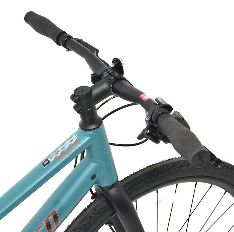 Nearly New Specialized Sirrus X 2.0 Step-Through 2022 Hybrid Bike - Small - Turquoise/Red-8