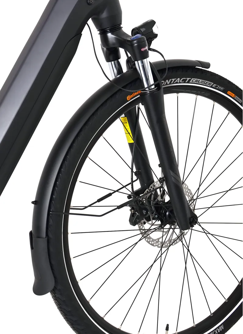 Nearly New Merida eSpresso 700 EQ Electric Urban Bike - 55 cm - Grey/Black-8